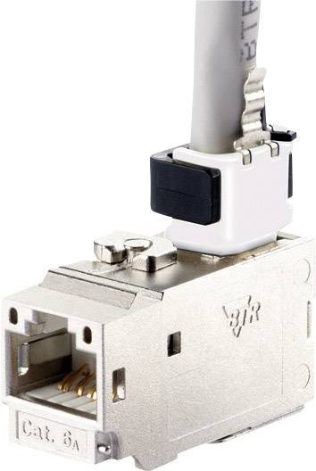 Metz Connect 130B23-E RJ45 beépíthető modul Keystone CAT 6A 2. kép
