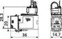 Metz Connect 130B23-E RJ45 beépíthető modul Keystone CAT 6A 4. bélyegkép