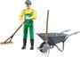 Földműves figura, farmer készlet, Bruder 62610 bélyegkép