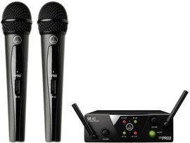 Vezeték nélküli mikrofon készlet AKG WMS40MiniDual