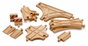 Brio 63330700 #####Schienen und Weichensortiment bélyegkép