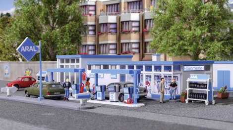 Kibri 38541 H0 Aral benzinkút 2. kép