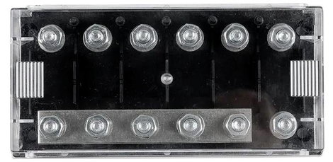 Victron Energy CIP050060000 6-way Mega fuse holder Napelem biztosíték tartó 2. kép