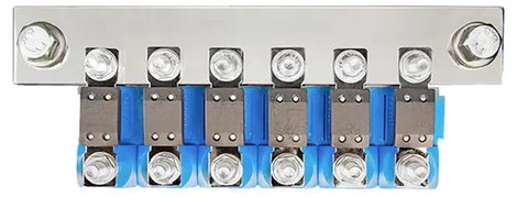 Victron Energy CIP050060000 6-way Mega fuse holder Napelem biztosíték tartó 3. kép