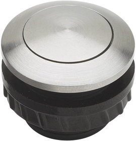 Grothe 62000 Csengőgomb 1 részes Nemesacél 12 V/1,5 A