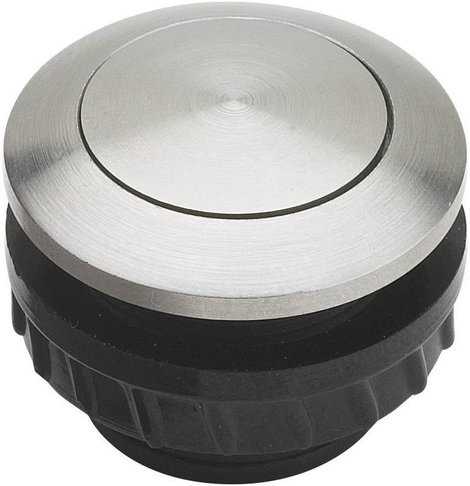 Grothe 62000 Csengőgomb 1 részes Nemesacél 12 V/1,5 A