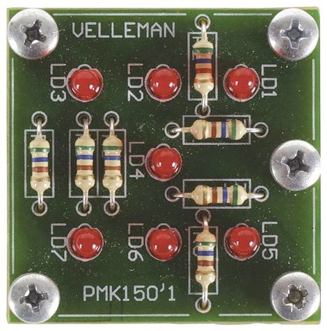Whadda WSG150 LED-es építőkészlet 2. kép
