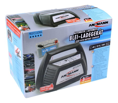 Automatikus akkutöltő, ANSMANN ALCT 6-24V/10A 8. kép