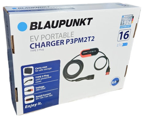 Blaupunkt P3PM2T2 Mobil töltőállomás 2. típus 16 A 11 kW 4. kép