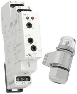 Rose LM SOU-1/230 Alkonykapcsoló 1 db Érzékenység, fény: 1 - 50000 lx 1 váltó