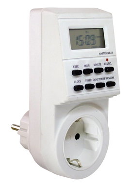 AS Schwabe 24032 Dugalj időkapcsoló óra Digitális Heti program 3500 W IP20