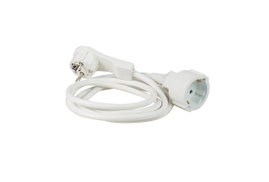 AS Schwabe 50212 Áram Hosszabbítókábel Fekete 2 m H05VV-F 3G 1,5 mm²