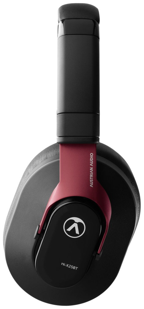 Austrian Audio Hi-X25BT Over Ear fejhallgató Bluetooth®, Vezetékes Fekete Összehajtható, Headset, Ha 2. kép