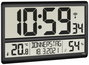 TFA Dostmann 60.4520.01 Rádiójel vezérlésű Falióra 360 mm x 28 mm x 235 mm Fekete Nagy kijelző bélyegkép