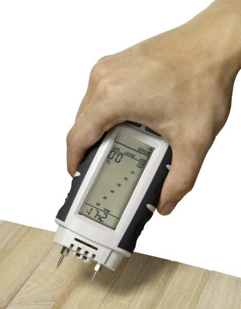 Anyagnedvesség mérő, fa- és épületnedvesség mérő, Voltcraft FM-400 2. kép