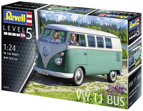 Revell RV 1:24 VW T1 Bus 1:24 Modell busz 2. kép