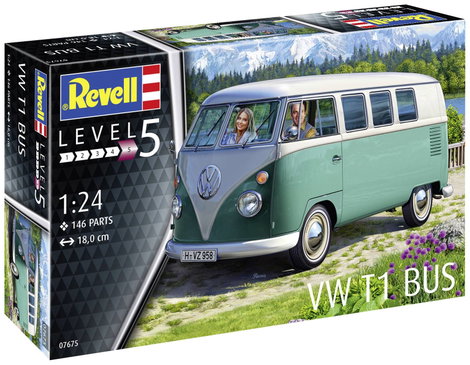 Revell RV 1:24 VW T1 Bus 1:24 Modell busz 3. kép