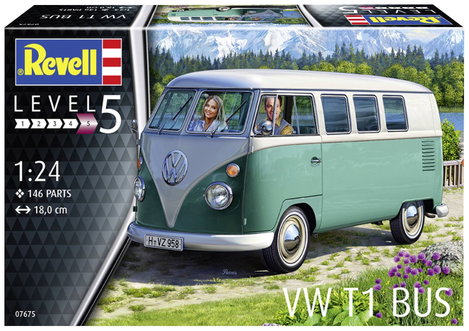 Revell RV 1:24 VW T1 Bus 1:24 Modell busz 4. kép