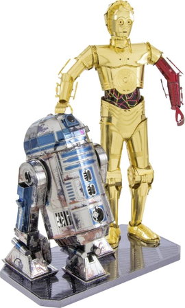 Metal Earth Star Wars Set C-3PO + R2D2 Fém építőkészlet