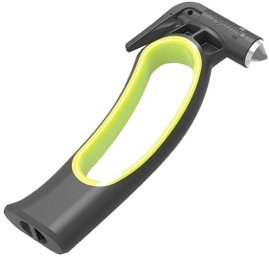 resqme 510.1400.51 Resqhammer Vészkalapács Biztonsági öv vágó (Sz x Ma x Mé) 70 x 165 x 25 mm 1 db