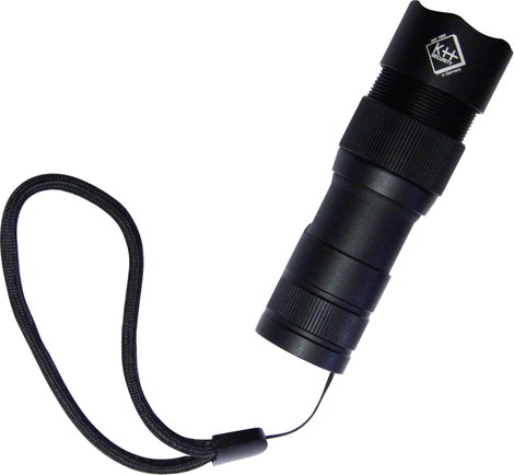 kh-security Pro Alarm Kézilámpa Csuklópánt, USB csatlakozóval Akkuról üzemeltetett 300 lm 99 g