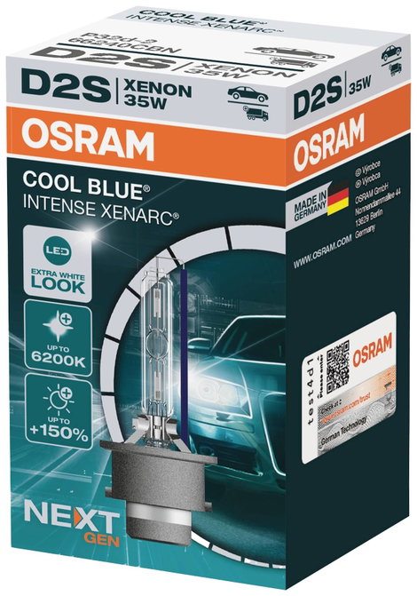 OSRAM 66240CBN Xenon fényforrás Xenarc Cool Blue D2S 35 W 85 V 2. kép