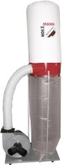 Holzmann Maschinen ABS2480_230V Elszívóberendezés 300 l 1100 W bélyegkép