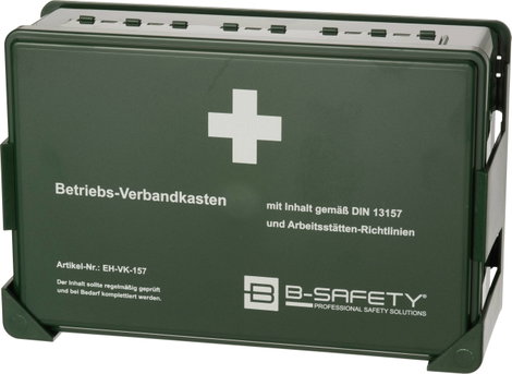 B-SAFETY EH-VK-157 Elsősegélydoboz DIN 13157 270 x 175 x 90