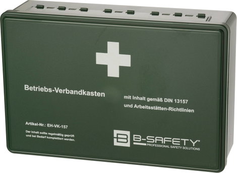 B-SAFETY EH-VK-157 Elsősegélydoboz DIN 13157 270 x 175 x 90 2. kép