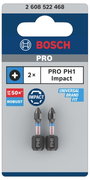 Bosch Accessories Bosch Power Tools 2608522468 Kereszthornyú bit 2 részes Kereszthornyú Phillips 2. bélyegkép
