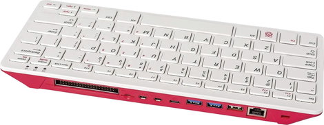 Raspberry Pi® PI400ES Desktop Computer-Kit Raspberry Pi® 400 4 GB 4 x 1.8 GHz Tápegységgel, Egérrel, 5. kép