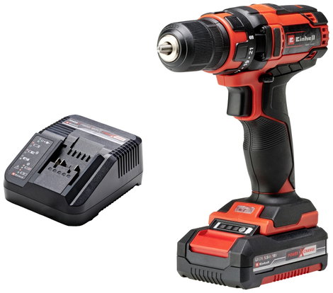 Einhell TC-CD 18/35 Li 4513914 Akkus fúrócsavarozó 18 V 1.5 Ah Lítiumion akkuval, Töltővel