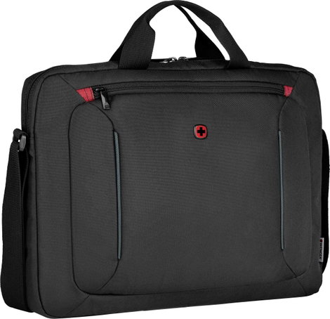 Wenger Notebook táska BQ 16 Slimcase Alkalmas: Max.: 40,6 cm (16) Fekete 4. kép