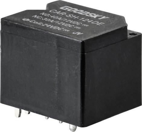 GoodSky CAR-SH-124DE Autós relé 24 V/DC 40 A 1 váltó Tray