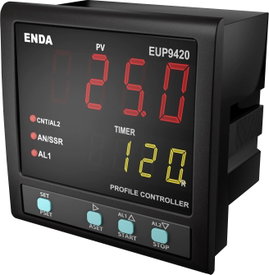 Enda EUP9420-230 PID Univerzális szabályozó Pt100, J, K, L, T, S, R SSR, Relé, 8 A (Sz x Ma) 96 mm x