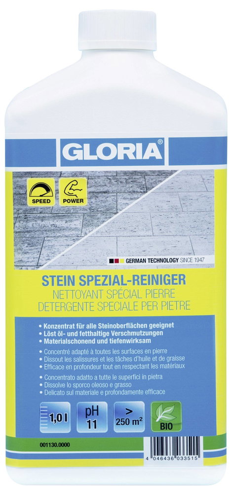 Gloria Haus und Garten 001130.0000 Kő speciális tisztító - 1 l kőtisztító koncentrátum 1 db 3. kép
