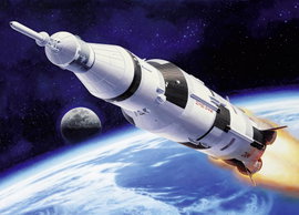 Revell 04909 Apollo Saturn V Teremjármű építőkészlet 1:144