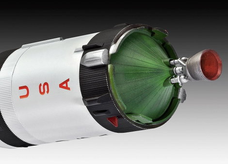 Revell 04909 Apollo Saturn V Teremjármű építőkészlet 1:144 5. kép
