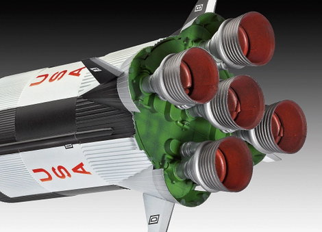 Revell 04909 Apollo Saturn V Teremjármű építőkészlet 1:144 6. kép