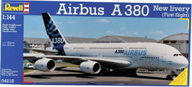 Revell 04218 Airbus A 380 New livery Repülőmodell építőkészlet 1:144