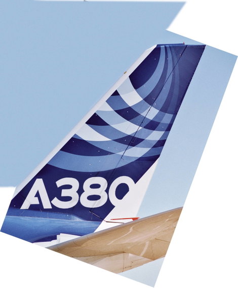Revell 04218 Airbus A 380 New livery Repülőmodell építőkészlet 1:144 5. kép