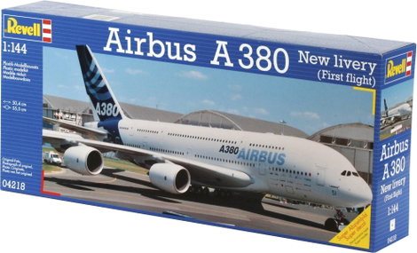 Revell 04218 Airbus A 380 New livery Repülőmodell építőkészlet 1:144 8. kép