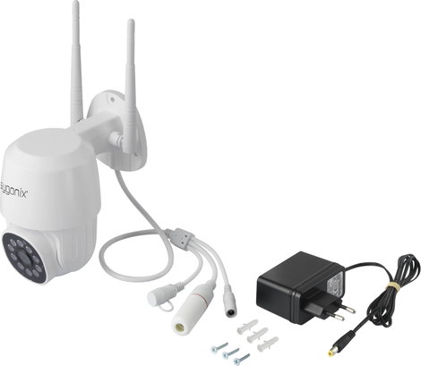 IP megfigyelő kamera 1920 x 1080 px LAN/WLAN, Sygonix PTZ WLAN SY-4760960 8. kép
