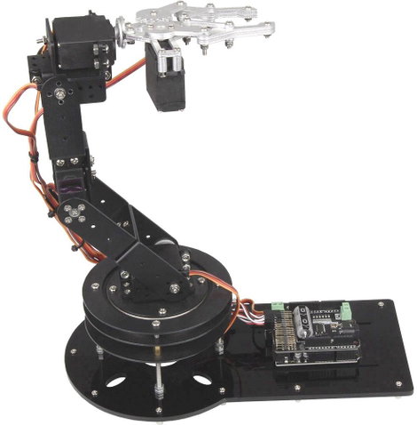 Joy-it Robotarm + Motor control CR-1774898 Robotkar építőkészlet