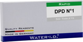Water ID 50 Tabletten DPD N°1 für FlexiTester Tabletták