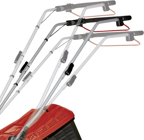 Einhell Power X-Change GE-CM 36/36 Li (2x 4,0Ah) Akku Fűnyíró 2 db akkuval 2 x 18 V Vágási szélesség 3. kép