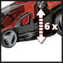 Einhell Power X-Change GE-CM 36/36 Li (2x 4,0Ah) Akku Fűnyíró 2 db akkuval 2 x 18 V Vágási szélesség 6. bélyegkép