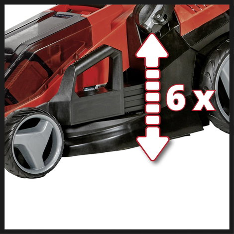 Einhell Power X-Change GE-CM 36/36 Li (2x 4,0Ah) Akku Fűnyíró 2 db akkuval 2 x 18 V Vágási szélesség 6. kép