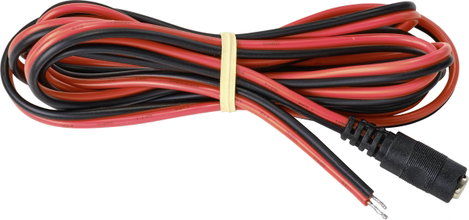 TRU COMPONENTS TC-9556656 Kisfeszültségű csatlakozóvezeték Kisfeszültségű alj - Kábel, nyitott végek 2. kép