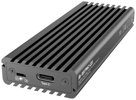 ICY BOX 60913 M.2 merevlemez ház M.2 2230, M.2 2242, M.2 2260, M.2 2280, SATA SSD USB-C® 2. kép